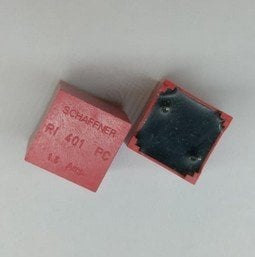 RI401PC Schaffner 3 mH Leaded Inductor, 1.5A Idc, 620mΩ Rdc RI