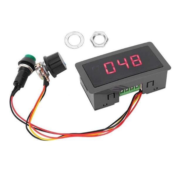 CCM5D dijital ekran LED 6V 12V 24V PWM Motor kontrolörü Devir Ayalayıcı