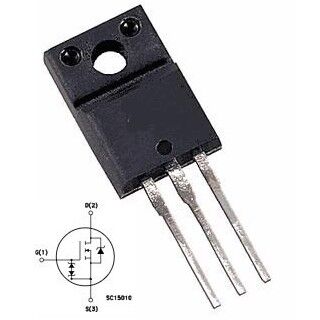 FS10KM-12A  Mosfet N-channel 10A 600V TO220