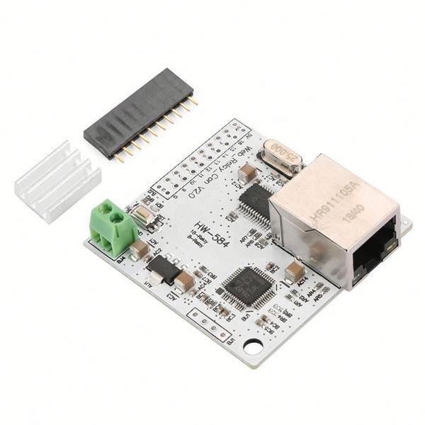 DC 5V 2A 8 KANAL 28J60 W5100 RJ45 AĞ KONTROL ANAHTARI İNTERNET RÖLE MODÜLÜ