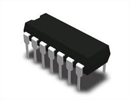 CD4011BE  Quad 2 Input Nand Gate DIP14