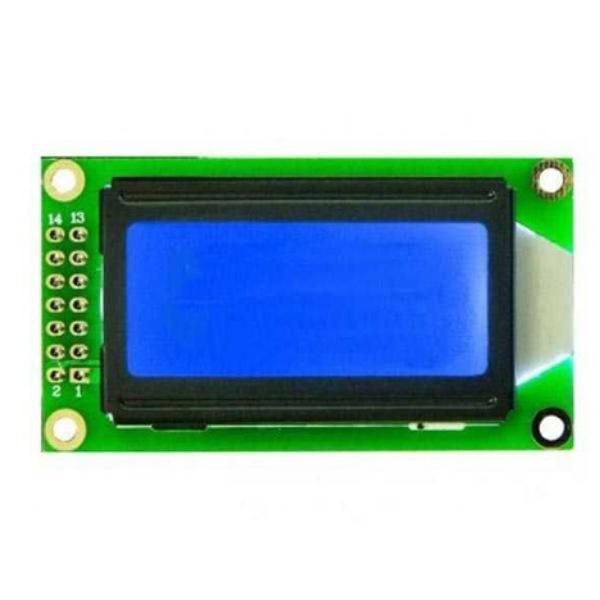 2X8 Lcd Ekran Mavi (TC802C-10)