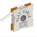 20Pin Kablo Flat 1.27mm 30AWG 7x0.1mm GRİ