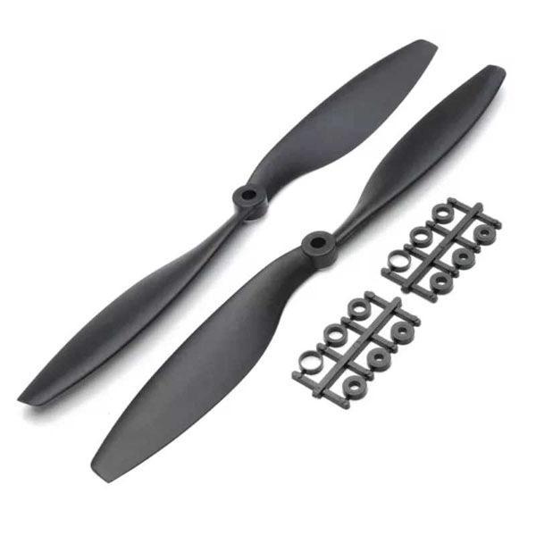 1 ÇİFT 10'' 1045  PERVANE SETİ CCW/CW (Siyah)