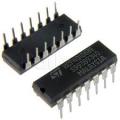 CD40106BE Hex inverting Schmitt trigger DIP14