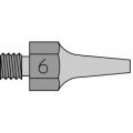 Weller DS 116 uzun tip vakum ucu İç çapı : 1,2 mm  Dış çapı : 2,7 mm