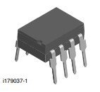 ILD755-1 Optocoupler, Photodarlington Output, AC Input, High Gain ( Dual Channel)