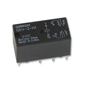 G5V-2-H1-DC5 Röle 2kontak 2A 5V DC Telekom 8Pin
