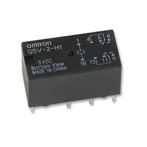 G5V-2-H1-DC5 Röle 2kontak 5V 2A DC Telekom 8Pin