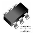 ESDA6V1SC6 DIODE TVS 400W 5.25V SOT23-6 SMD