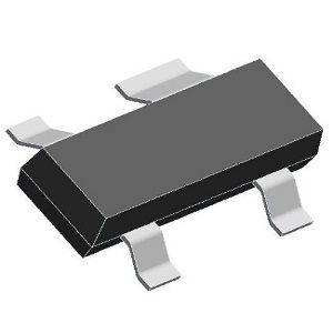 BCV62 Transistör Darlington PNP 100mA 30V , SOT143  (3Mp)