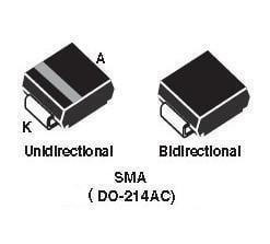 DIODE TVS SMAJ 28V 400W DO214AC