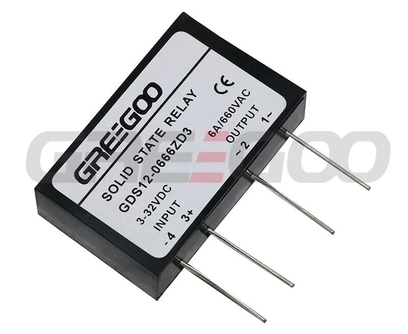 GDS12-666ZD3 Solid State Relay 6A 440V 660V 3-32VDC