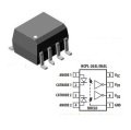 HCPL-063L High Speed LVTTL Compatible 3.3 V Optocouplers  SO8