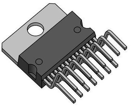 LM1876T TO-220-15 AUDIO AMPLIFIER IC