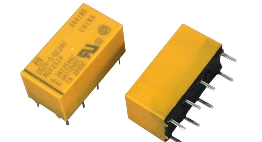 DS2Y-S-DC24V Röle 2kontak 2A 24V DC Telekom 8Pin 200mW