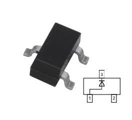 BAT54 DIODE Schottky barrier 0,2A 30V SOT23 ( L4 )