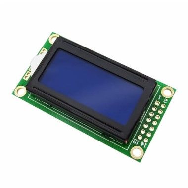 0802A  2*8 LCD MAVİ