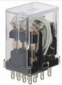 135A4-24VAC Röle 4kontak 6A 24V AC END.Röle söketli 14pin