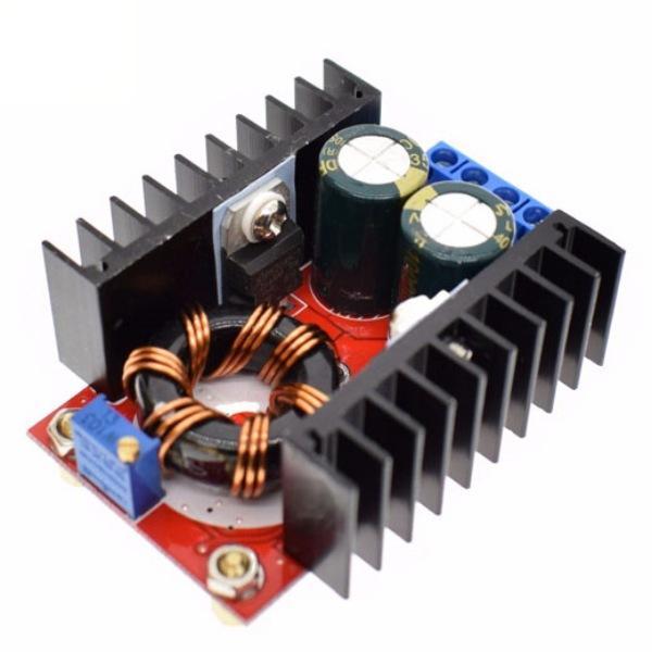 10V - 32V GİRİŞ / 12V - 35V ÇIKIŞ 6A VOLTAJ YÜKSELTİCİ DC DC KONVERTÖR - Arduino