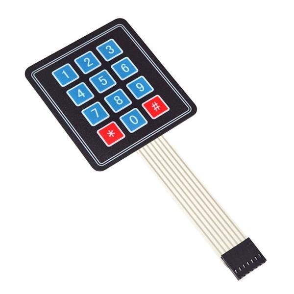 4X3 MEBRAN TUŞ TAKIMI - Arduino