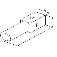1li Erkek 6,35mm Yuvarlak Konnektör