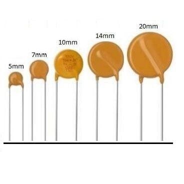 VDR 14mm 625VAC-825VDC Varistör