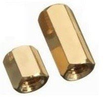 GYP3DD25 25mm Pirinç Dişi-Dişi M3 Vidalı Yükseltme Parçası (Distans)