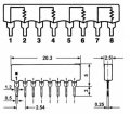 MSP09C032K2J SIP Network & Array 2K2 %2 4LÜ 8pin