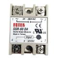 SSR-60DA 60A  3-32VDC Giriş 24-380VAC Çıkış Solid State Röle