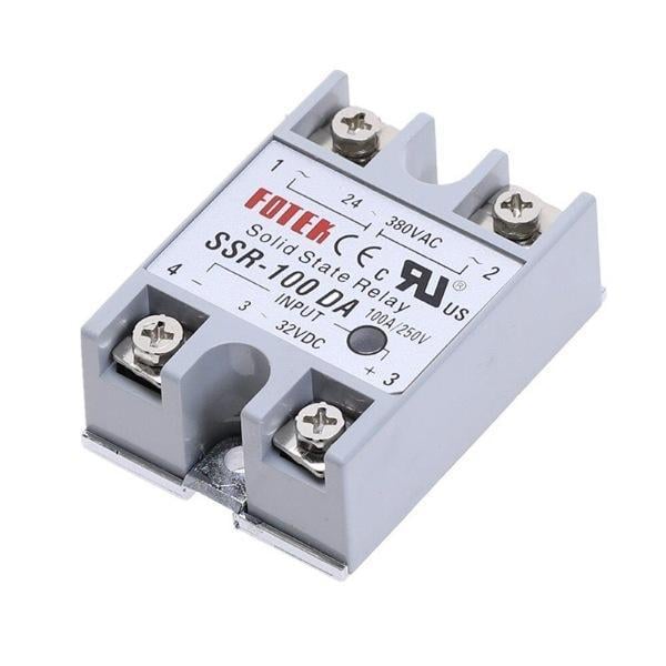 SSR-100DA 100A  3-32VDC Giriş 24-380VAC Çıkış Solid State Röle