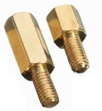 6mm Pirinç Dişi-Erkek M3 Vidalı Yükseltme Parçası (Distans)