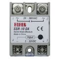 SSR-10DA 10A 3-32VDC Giriş 24-380VAC Çıkış Solid State Röle
