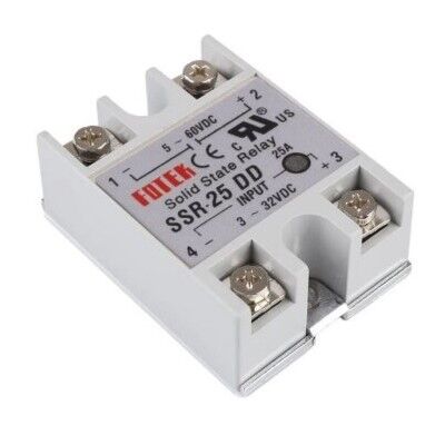 SSR-25DD 25A 3-32VDC Giriş 5-60VDC Çıkış Solid State Röle