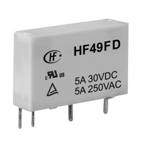 HF49FD 12V 5A Slim Röle 4pin