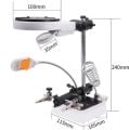 MG16129DC Ledli Büyüteçli Havya Standı