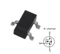 BSS123  Mosfet N-channel 0,17A 100V SOT23