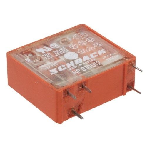 RP010012 Röle 1Kontak 10A 12V DC 5pin PCB