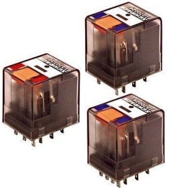 PT570730 Röle 4kontak 6A 230V AC END.Röle söketli 14pin