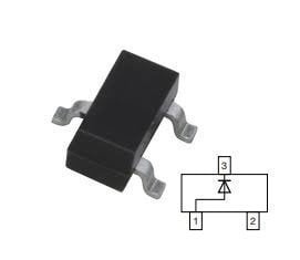 BAS21 (JS) 200mA 250V Switching Diodes, High Voltage SOT23