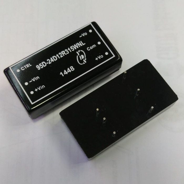 95D-24D12R315WNL DCDC Converter 20W Giriş 24v Çıkış 12v 835mA